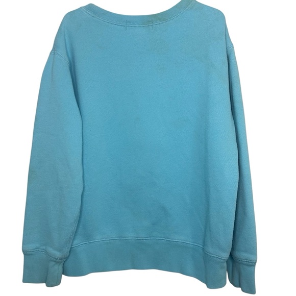 Polo Ralph Lauren Laguna Beach Bucket Hat Bear Sweatshirt Blue Kid's RARE Size 8 - Picture 4 of 5